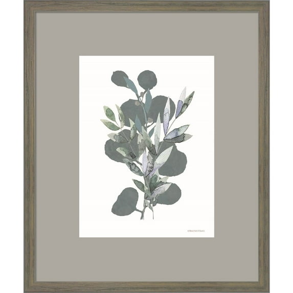 Great Art Now Watercolor Greenery Series by Bluebird Barn, Framed Wall Art, 16W x 19H