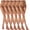 Brown, variant on 6 Pairs Pantyhose for Women 20 Denier High Waist Sheer Tights