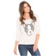 thumbnail image 2 of Suéter de punto Terrier Aeropostale para mujer blanco extragrande, 2 of 2
