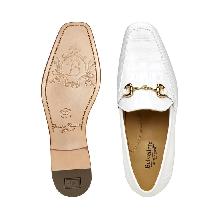 Belvedere Udine Shoes Genuine Caiman Crocodile and Lizard  display picture 2