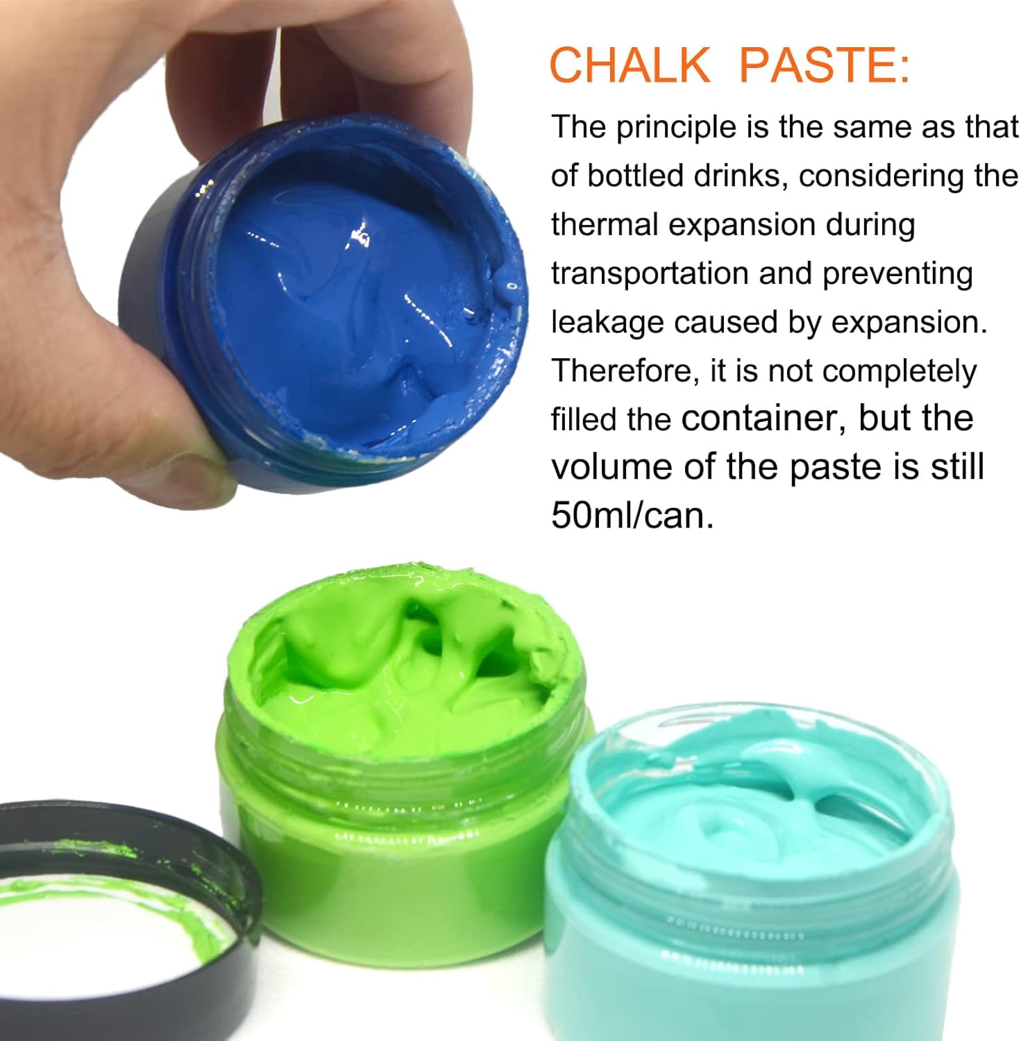 6 Jars Chalk Paste Paint Set, Silk Screen Stensils Ink, Self Adhesive Mesh Screen Stencil Ink, Art Craft Paint Chalkboard Ink Paste for DIY Home Decor.