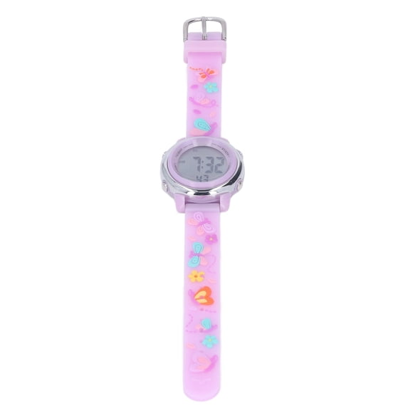 Reloj para niños de Dibujos Animados BuyWeekMX Reloj LED Impermeable Digital para niños