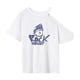 thumbnail image 1 of Camiseta de mujer de verano casual de moda para mujer con cuello redondo para regalo de calle SG, 1 of 7