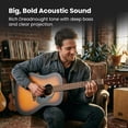 thumbnail image 4 of Fender FA Series Dreadnought Acoustic Guitar - 2-Color Sunburst w/ Gig Bag, 4 of 9