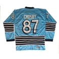 thumbnail image 4 of Jersey de hockey sobre hielo retro de Pittsburgh de Sidney Crosby Jersey 71 Jersey de Evgeni Malkin Suéter con costuras para hombre de EE. UU. M-3XL, 4 of 5