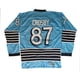 thumbnail image 3 of Jersey de hockey sobre hielo retro de Pittsburgh de Sidney Crosby Jersey 71 Jersey de Evgeni Malkin Suéter con costuras para hombre de EE. UU. M-3XL, 3 of 4