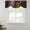 Multi, variant on Country Forest Tie Up Valance Curtains for Windows, Kitchen Curtains Window Treatments, Farmhouse Nature Trees Cabin Starry Sky Short Window Shades Valances for Bedroom Bathroom Cafe 42"x18"