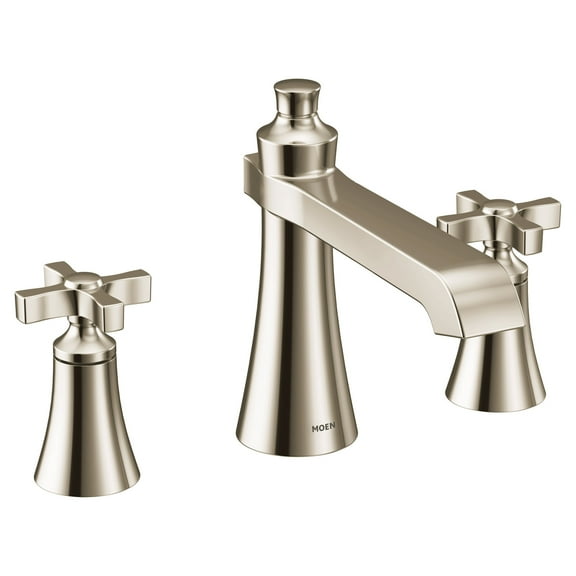Moen TS927NL Flara Two Handle Roman Tub Faucet Power (Trim Only)