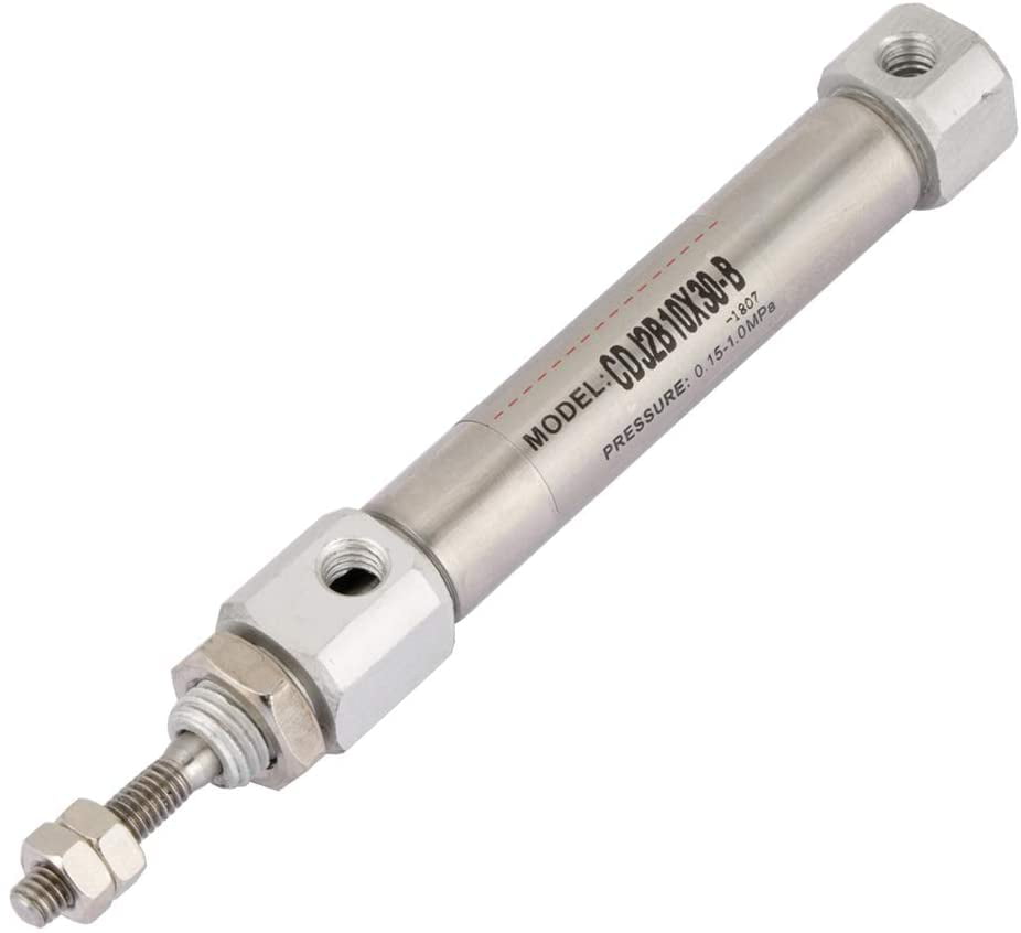 New CDJ2B10-30B 30mm Stroke Double-acting Stainless Steel Pneumatic Air Cylinder 