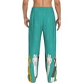 thumbnail image 3 of Junzan Men'S Pajama Pants Cute Cat Paw And Dog Sleepwear Pants Pj Bottoms Drawstring And Pockets, 3 of 9