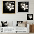 thumbnail image 4 of Designart "Spectral Beauty Of Plumeria In Wild Moonlight" Plumeria Wall Decor, 4 of 7