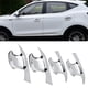 thumbnail image 4 of Juego de 4 embellecedores para manija de puerta exterior de coche, color plateado, para MG ZS 2017-2018, 4 of 9
