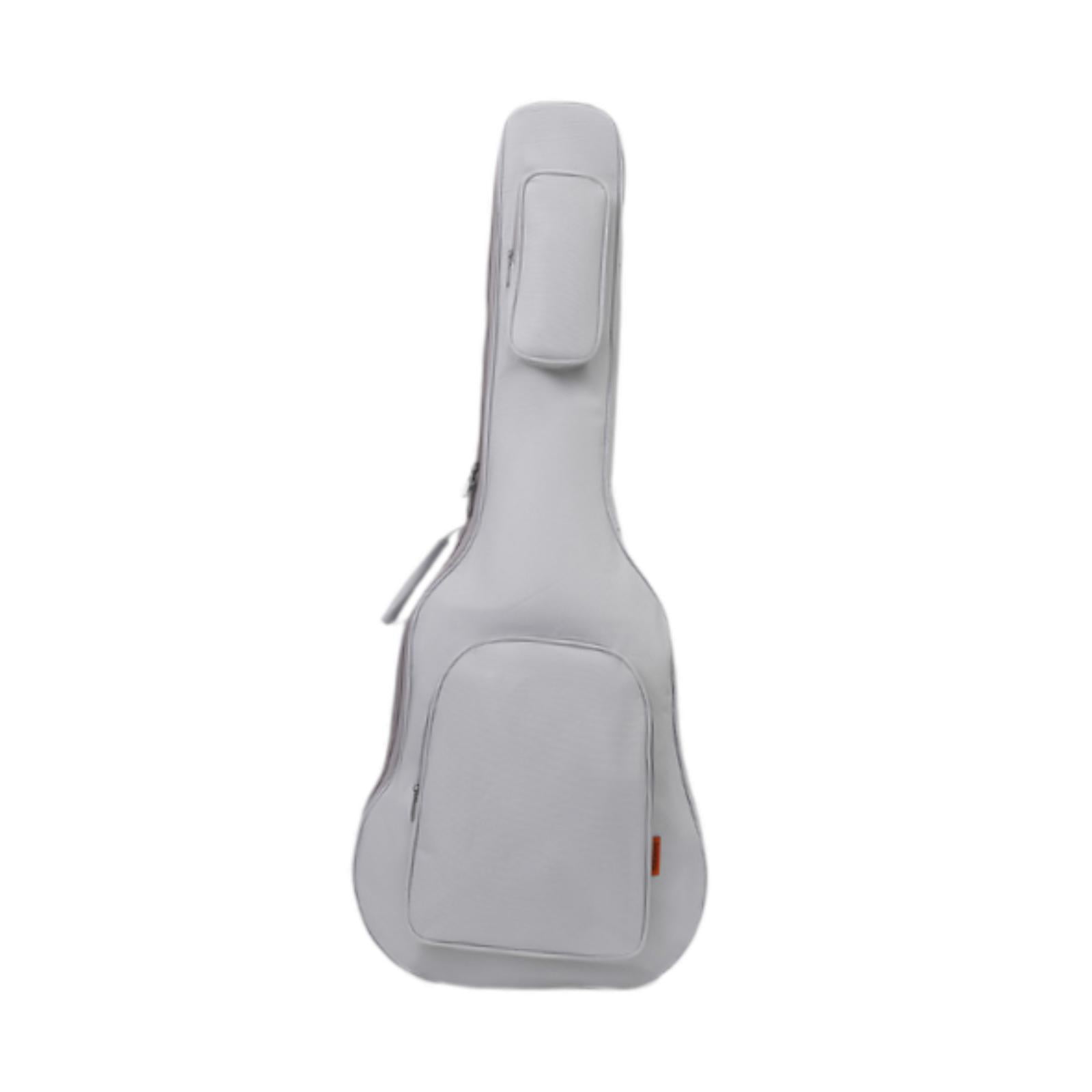 MERIGLARE 40 41 inch Guitar Bag Acoustic Classical Guitar Case Soft with Zippers with Handle and Pockets Professional Backpack Portable Gray