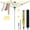 Yellow, variant on Qunbio Rotary Umbrella Clothesline Outdoor, 70.9in Heavy Duty Retractable Clothes Drying Rack with 4 Arms 165ft