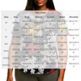 thumbnail image 2 of Hueook Plus Size Christmas T Shirts for Women Short Sleeve Graphic Tee Xmas Colorful Snowflake Black Holiday Top Multicolor 2X, 2 of 5