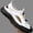 White, variant on Men's Outdoor Leather Sandals – Breathable Closed-Toe Hiking Shoes, Lightweight Casual Walking Footwear for Summer