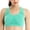Green, variant on Deepwonder Women Racerback Sports Bras - Removable Padded Seamless High Impact Support Workout Yoga Gym Activewear Bra Wire Free Breathable Bra