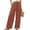 j8-Brown, variant on Womens Casual Palazzo Pants Solid Color Drawstring Waist Baggy Wide Leg Pants With Pockets Ladies Autumn Everyday Trousers,XXXL