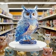 thumbnail image 6 of Owl Statue and Figurine for Home Decor Accents Adorable Owl for Shelf Bookshelf Bedroom Living Room Office Table Desk Modern Decorations Animal Sculpture for Birds Lovers, 6 of 6