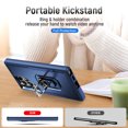 thumbnail image 5 of for Samsung Galaxy S23 Ultra Case, Slim Fit Military Grade Drop Tested Dual Layer Shockproof Case with 360 Ring Holder Kickstand Protective Rugged Car Magnetic Non-Slip Phone Case,Blue, 5 of 10