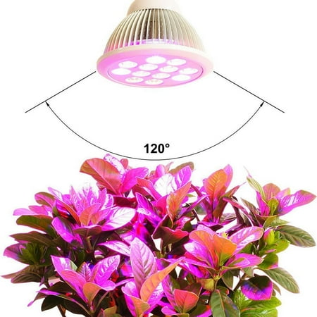 LED Grow Light Bulb High Efficient Hydroponic Plant Grow Lights System E27 12W