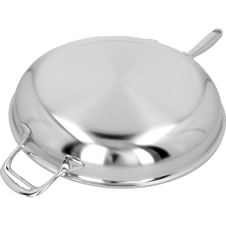 Demeyere Atlantis Proline 7 12.6-inch Stainless Steel Fry Pan with