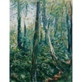 thumbnail image 2 of Max Slevogt 15x18 Gold Ornate Wood Frame and Double Matted Museum Art Print Titled - Forest Path, 2 of 4