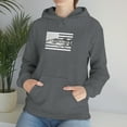thumbnail image 4 of Northern Pike Fishing American Flag Hoodie, 4 of 4