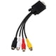 thumbnail image 4 of VGA SVGA A S-Video 3 Cable del Convergador Adaptador de TV AV Para Convertidor de audio de PC Contrada VGA sub-d Estándar, VGA A Cable 〔2 Paquete〕 VGA Masculino A S-Video 3, 4 of 7