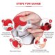 thumbnail image 3 of Electric Nail Scissors, Automatic Nail Clipper with Nail Chips Storage Box, Electric Manicure Tool for Nail Care, 3 of 4