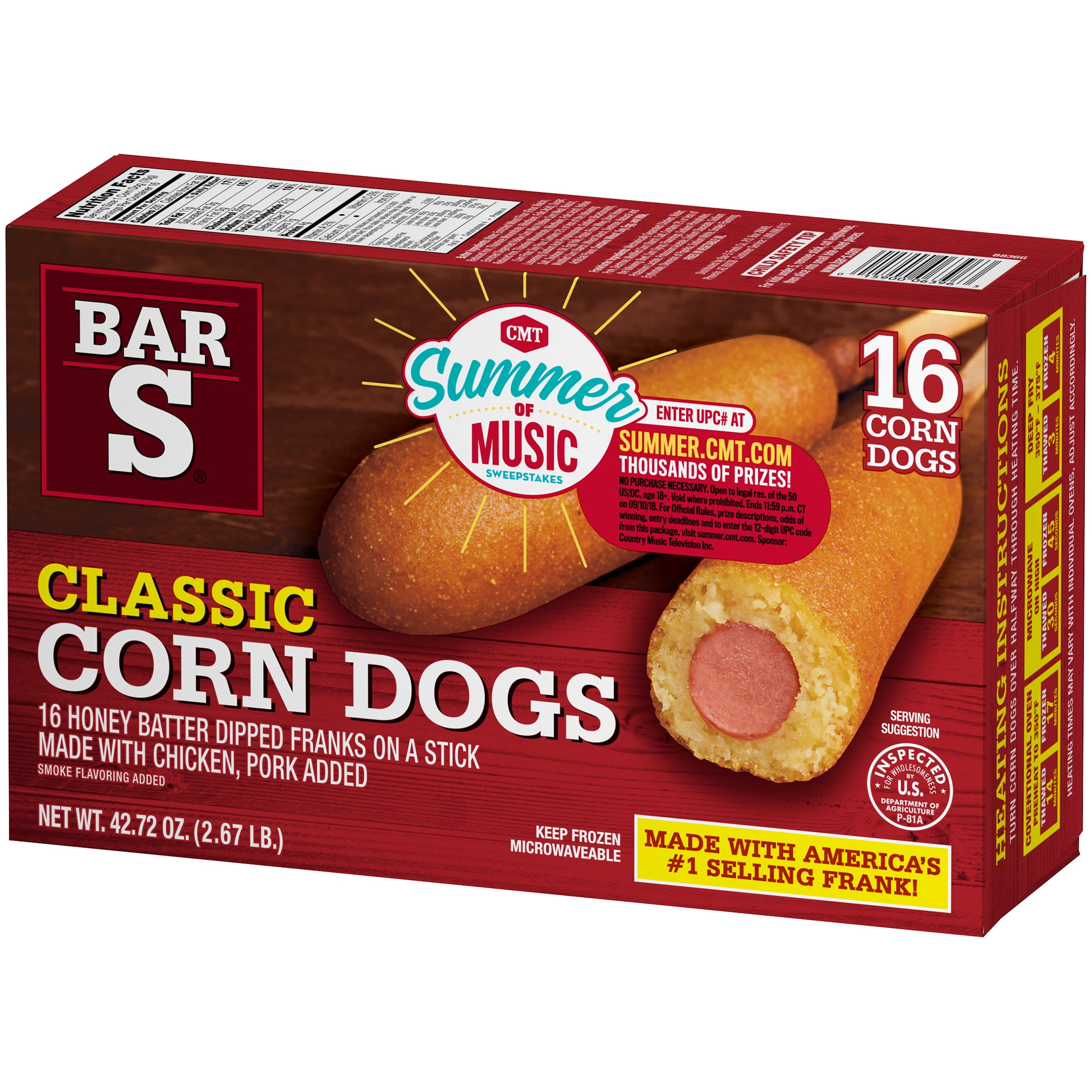 frozen corn dog