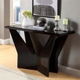 thumbnail image 4 of Furniture of America Avens Contemporary Wood 3-Piece Coffee Table Set in Black, 4 of 6