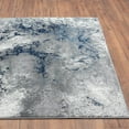 thumbnail image 5 of Luxe Weavers Modern Blue 5x7 Abstract Area Rug, Stain Resistant Gray Carpet, 5 of 8