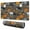 Gray Halloween Boo, variant on Long Mouse Pads for Desk,Gray Halloween Ghosts Bats and Boo Desk Mats on Top Of Desks, Desk Mouse Pad Extra Large with 3mm Non-Slip Base and Stitched Edge for Gaming,Office,Work,Home 31.5"x11.8"