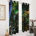 thumbnail image 2 of Jurassic Dinosaur Window Curtain Panels Grommet Blackout Curtains Blackout Curtains for Living Room, 2 of 7