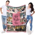 thumbnail image 4 of AISENIN Custom Teacher Gifts Best Ever Custom Blankets with Photos Personalized Gifts With Your Own Photos and Text, 4 of 5