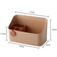 thumbnail image 6 of Grandest Birch Cosmetic Organizer Contrast Color Space-saving Plastic Divided Large Capacity Desktop Storage Box for Dressing Room, 6 of 8