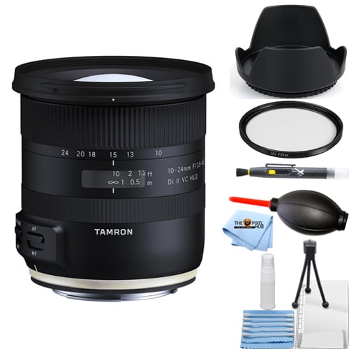 Tamron 10 24mm F 3 5 4 5 Di Ii Vc Hld Lens For Canon Ef Starter Bundle Walmart Com Walmart Com