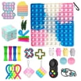 thumbnail image 1 of Juguete sensorial HUOGUO Push Bubble Fidget para aliviar el estrés del autismo, 1 of 1