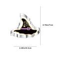 thumbnail image 3 of 5pcs Halloween Cookie Cutters, Small Stainless Steel Molds Cute Witch Pumpkin Broom Holiday Shapes for Halloween Party Decorations, 3 of 5