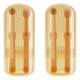 thumbnail image 1 of 2 pares de cepillos de dientes para mascotas 360º con raspador de lengua; cepillos de dientes de silicona suave para perros pequeños, 1 of 6