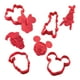 thumbnail image 1 of Juego de sellos y cortadores de galletas 8Pzs Farberware en forma de Disney. Rojo, 1 of 6