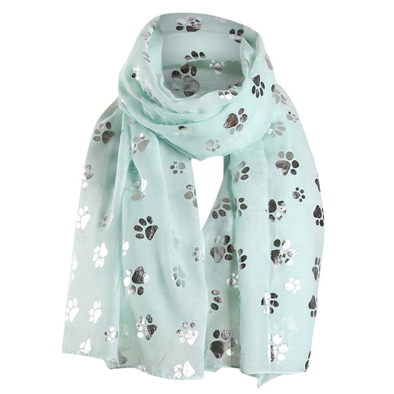 Lilgiuy Women's Printed Lightweight Scarf Shawl Wrap Ladies Long Scarf Gift Fall Fashion for 2022 Spring Winter