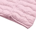 thumbnail image 6 of KAUOD Toddler Quilted Down Jackets Lightweight Warm Winter Outwear Baby Girls Snap Buttons Puffer Coats Padded Outwear, 6 of 8
