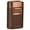 Brown Crackle & Copper, variant on Lotus Brawn Table Cigar Lighter with Quad Wind-Resistant Torch Flames, All Metal Housing, Cigar Rest Cap, Extra Large Fuel Tank