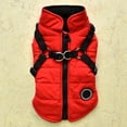thumbnail image 5 of XS-XXL Pet Dog Winter Vest Coat Harness Clothes Puppy Cotton Warm Jacket Apparel, 5 of 5