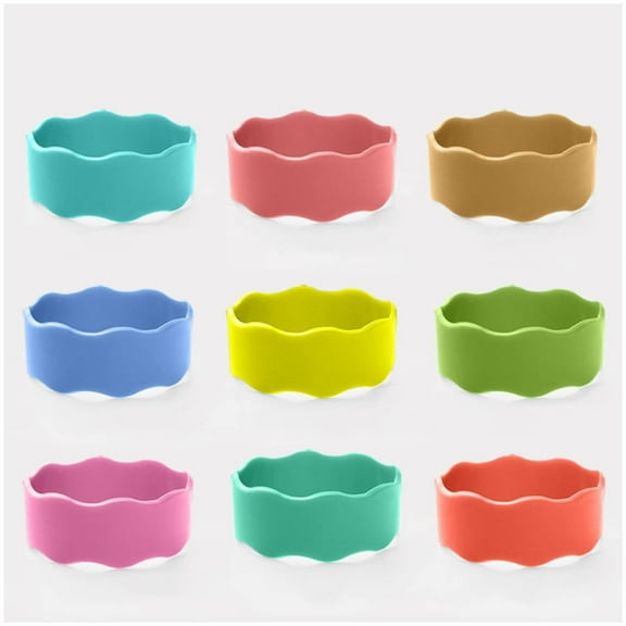 Ikeay Personalized Baby Bottle Labels Custom Engraved Silicone Reusable Food Grade for Daycare Water Bottle Cups School Identification Name Bands