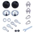 thumbnail image 1 of J Bryant Gym Machine Accessories For 5Mm Cable Ball Stopper Interface Port Components Fitness Equipment Wire Rope Port Joint Replacement Parts For Home Gym Machine Use, 1 of 4