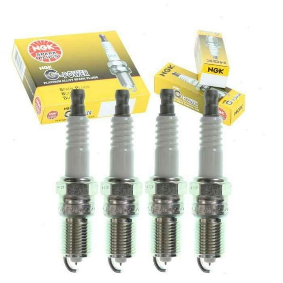 4 pc NGK G-Power Spark Plugs compatible with Ford Focus 2.0L L4 2011