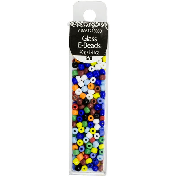 Cousin DIY Glass EBeads, 1.41 oz, MutliColor